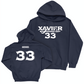 Baseball Navy Wordmark Hoodie  - Trevor Geddes