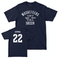 Women's Soccer Navy Classic Tee  - Morgan Goodman