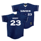 Xavier Baseball Navy Jersey   - Michael Murphy