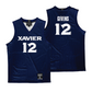 Xavier Women's Basketball Navy Jersey  - MacKenzie Givens