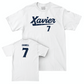 Men's Basketball White Script Comfort Colors Tee  - Ryan Conwell