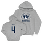 Men's Basketball Sport Grey Logo Hoodie  - John Hugley