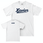 Men's Track & Field White Script Comfort Colors Tee  - Jaiden Lailson