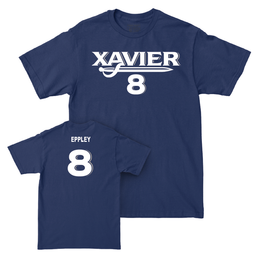 Baseball Navy Wordmark Tee  - Sam Eppley