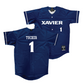 Xavier Baseball Navy Jersey  - Nolan Tucker