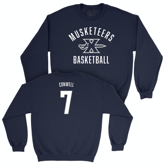 Men's Basketball Navy Classic Crew  - Ryan Conwell