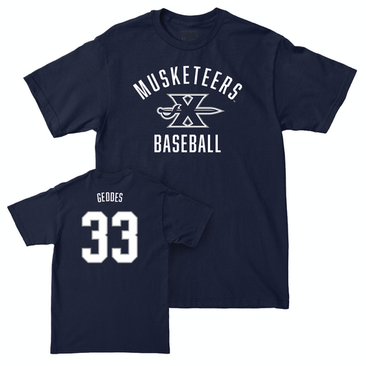 Baseball Navy Classic Tee  - Trevor Geddes