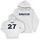 Women's Lacrosse White Staple Hoodie   - Brynley Hodge